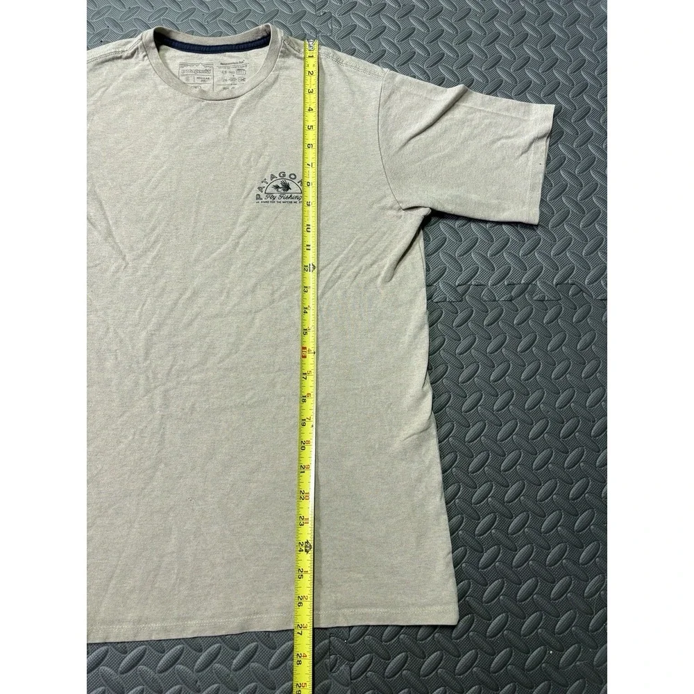 Patagonia Mens Sm Take a Stand Responsibili Tee Shirt Short Sleeve Fly Fishing
